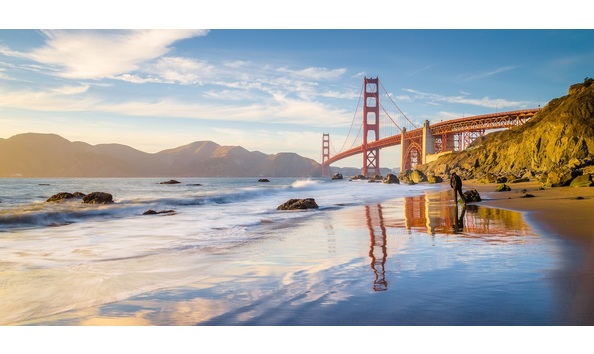 Big image san francisco   landscape w bridge