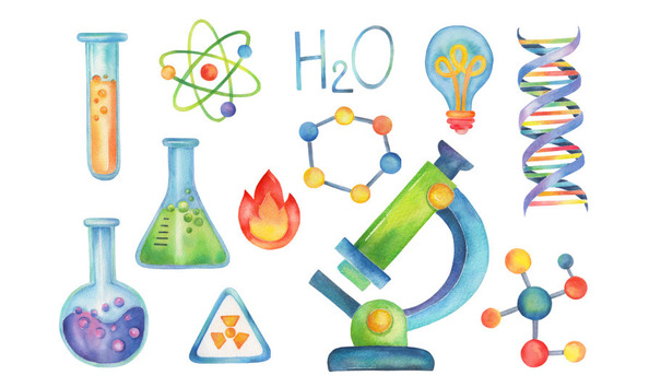 Big image 800 3570598 r3mmejmsummjs1fuujadjn8nqhl3nrg8uhemxct1 science party watercolor clipart chemistry coronavirus