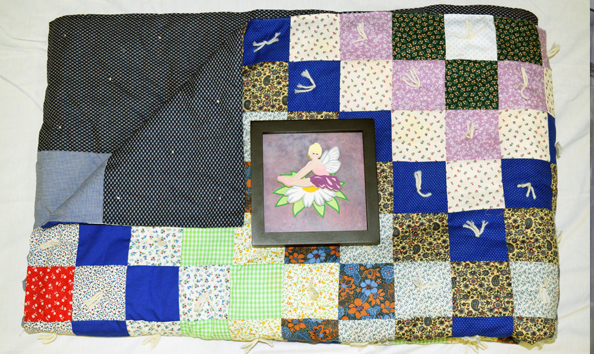 Big image 18 twin size quilt   fairy shadow box 1