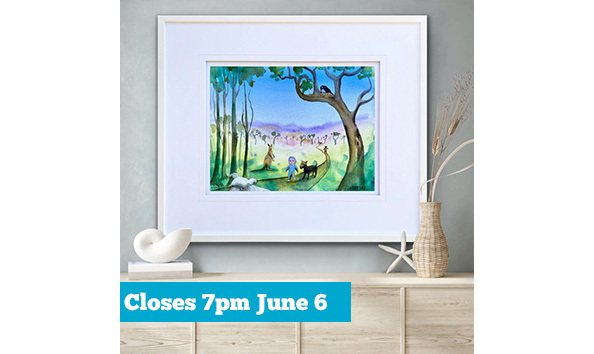 Big image hn baby with animals