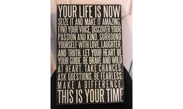 Big image this is your time sign