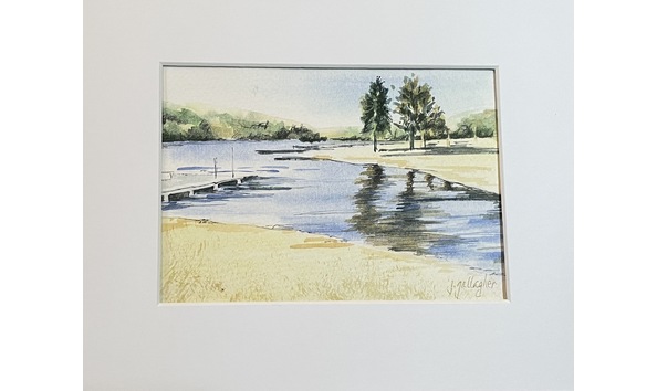 Big image idyllic lake