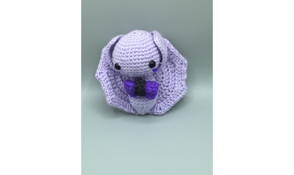 Big image 202204plu001   crocheted plush purple bat