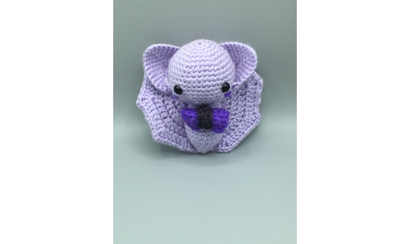 Big image 202204plu001 2   crocheted plush purple bat