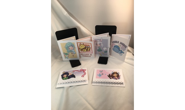 Big image 202106stat004   6 assorted anime cards