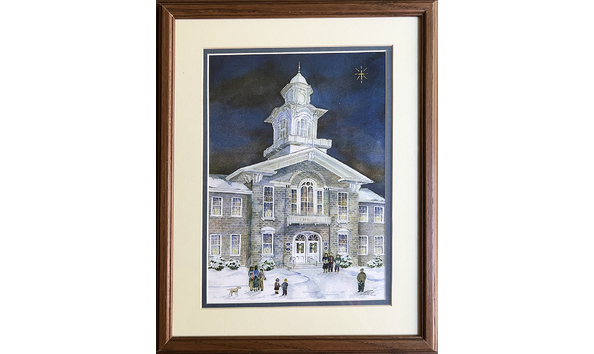 Big image sylvia roth old lehigh county courthouse with frame