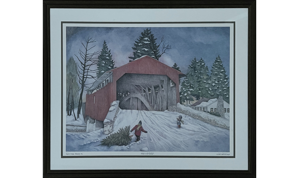 Big image leah anderson joseph bogert s bridge with frame