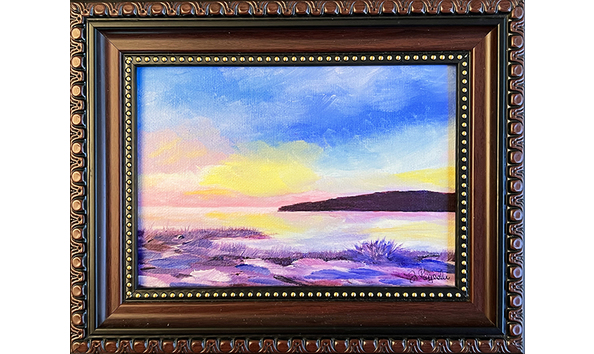 Big image janet payeski evening sky  1 with frame