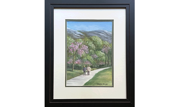 Big image betty allender through lehigh parkway with frame