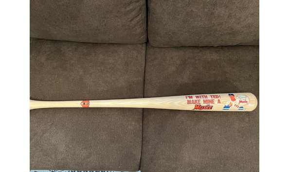 Big image ted williams collectable bat 1