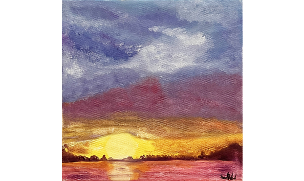 Big image harold siegfried sunset over water