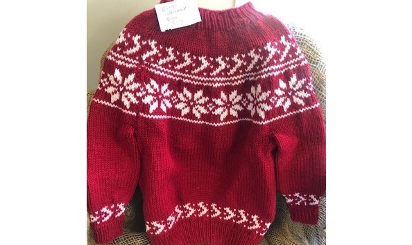 Big image red sweater