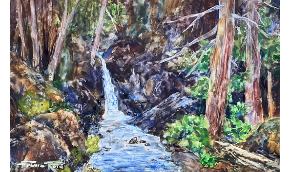 Big image sylvia roth the waterfall