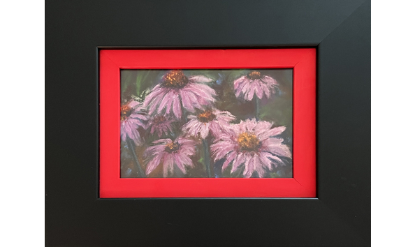 Big image deborah haaf purple cones with frame 2