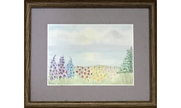 Big image sharon dunkle peaceful spot with frame