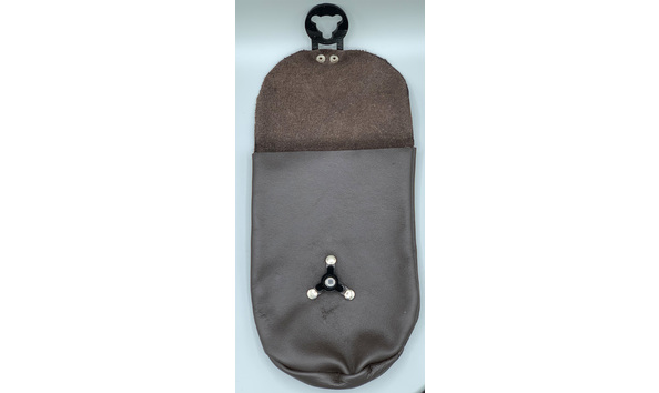 Big image 202209cply004 4   black leather foldover pouch