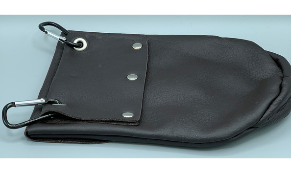 Big image 202209cply004 3   black leather foldover pouch