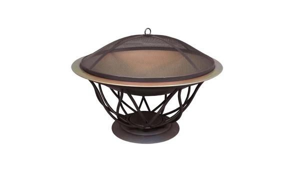 Big image copper finish bowl hampton bay fire pits 25945 64 1000