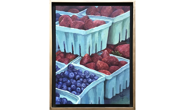 Big image wendy stoudt bountiful harvest with frame 2