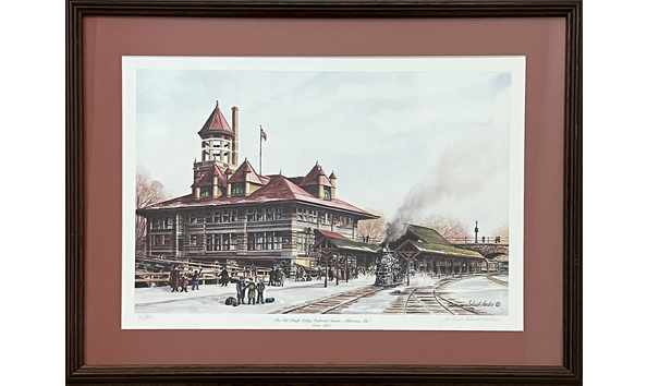 Big image karoline schaub peeler the old lehigh railroad station