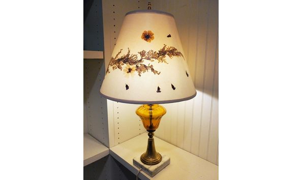 Big image marble base lamp 1