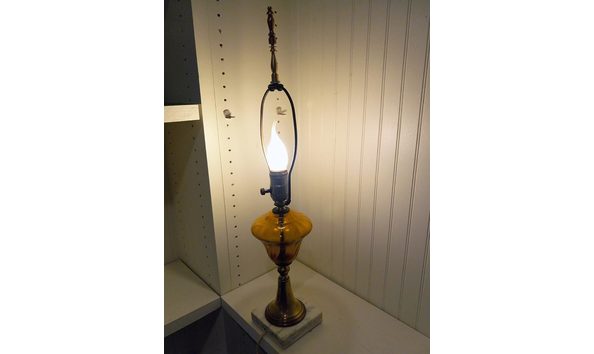 Big image marble base lamp 3