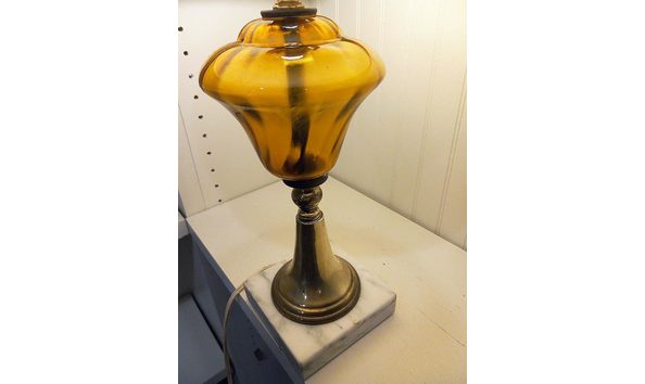Big image marble base lamp 4