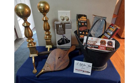 Big image fireplace gift bucket 2