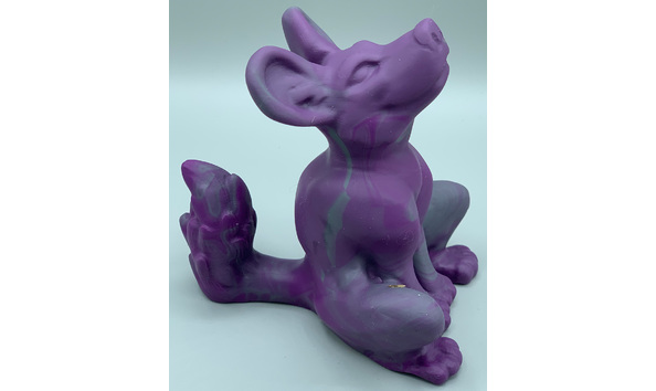 Big image 202209decor001 3   silicon squishable wild dog   stickers