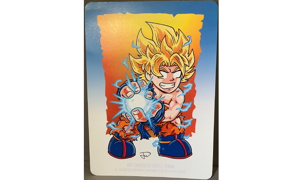 Big image 202211art011   super saiyan goku mini print 1 of 5