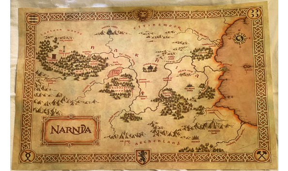 Big image 202211decor006   narnia cloth map