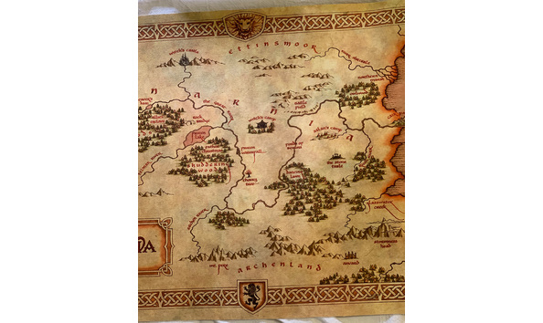 Big image 202211decor006 4   narnia cloth map