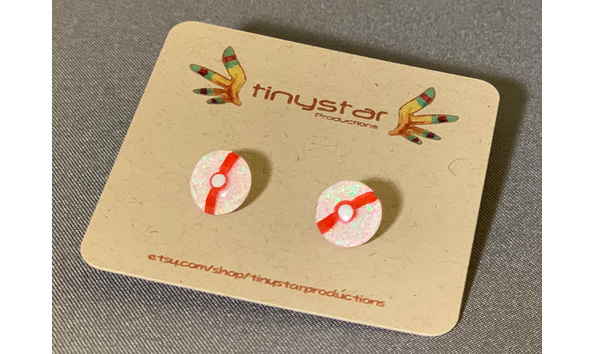 Big image 202211jwy002 2   pokemon ball earrings and sticker