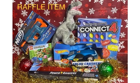 Children's Raffle Fun Kids Fun Basket and Board Game RAFFLE ITEM