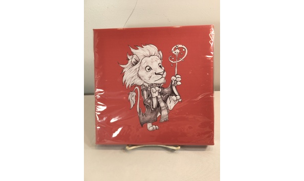Big image 202205art025   hp canvas lion gryffindor print copy