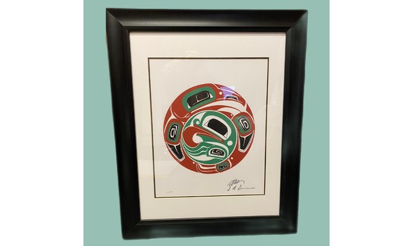 Big image raven frog print by danny dennis