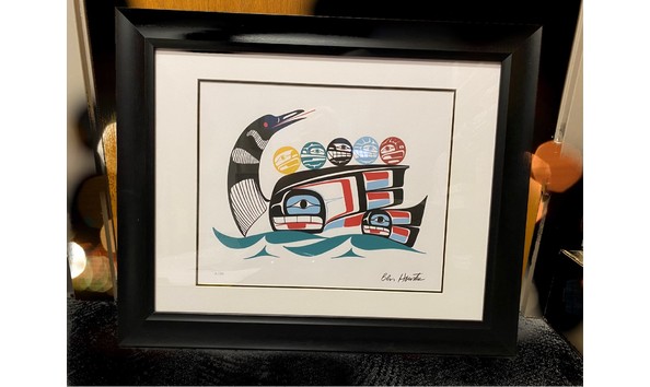 Big image framed art by ben houstie