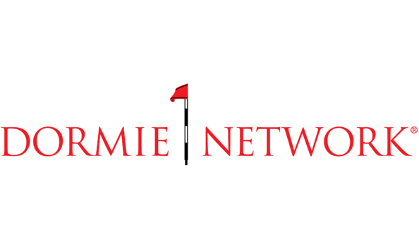 Big image dormie network logo r red black white