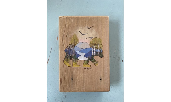 Big image bear spring eco retreat  solita work    art piece