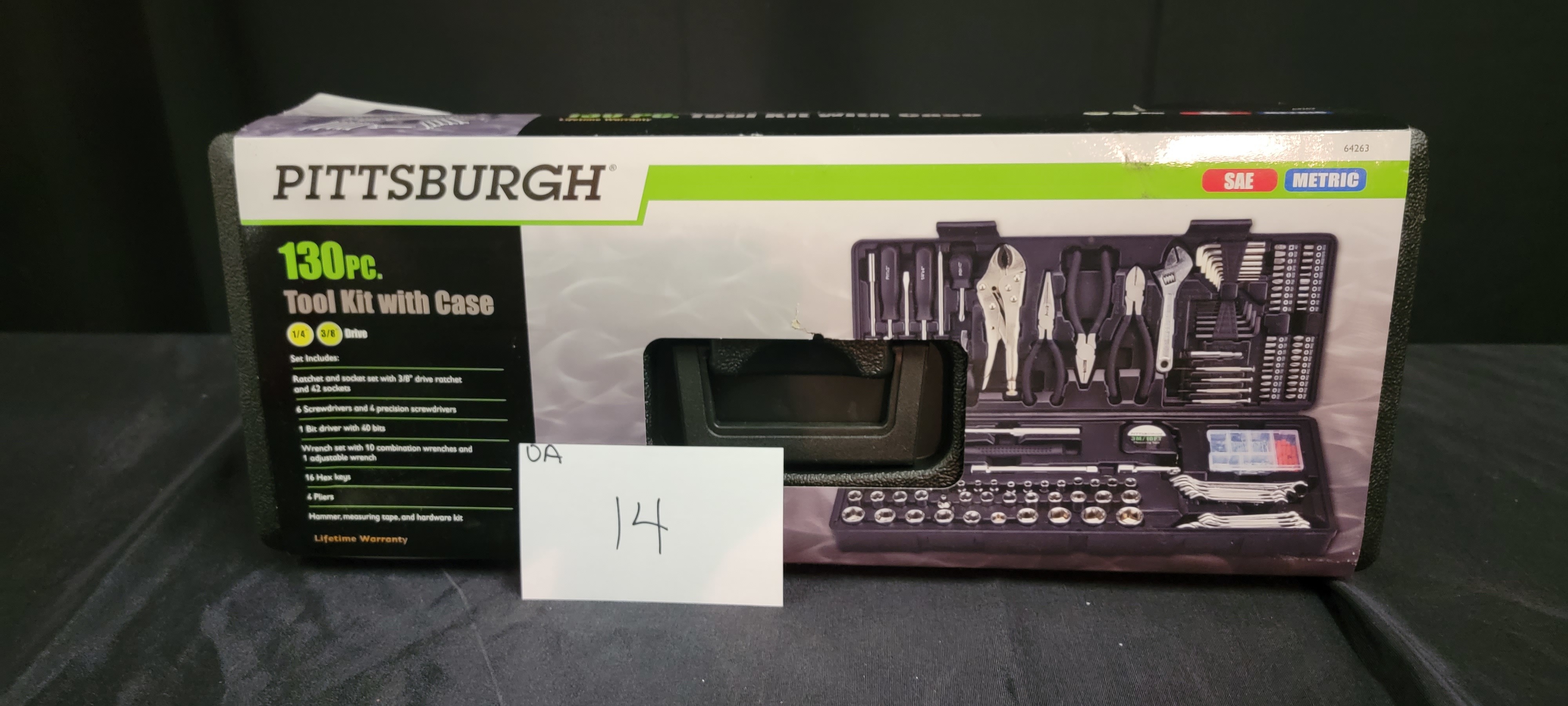 Pittsburgh 130 pc Tool Kit