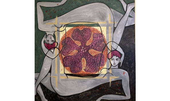 Big image maltese cross  175 650 36x36 wrapped canvas