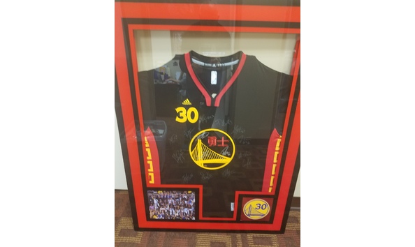 Big image warriors framed 2