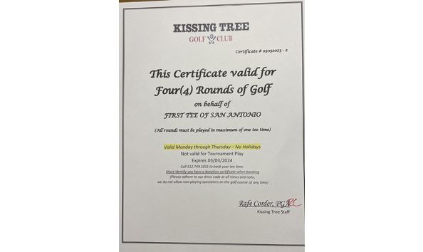 Big image kissing tree certificate 1