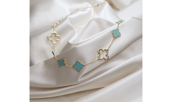 Big image timeless elegance 22 inch turquoise necklace  image 1 