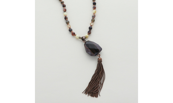 Big image initi out gem necklace