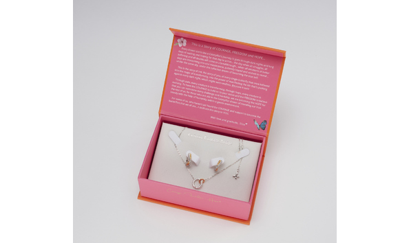 Big image infinite prosperity necklace and earrings  image 2 