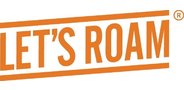Sponsor logo lets roam logo horizontal
