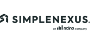 Sponsor logo simplenexus an ncino company stacked black logo