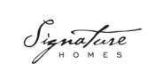 Sponsor logo signature homes