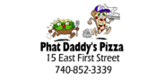Sponsor logo phat daddy s pizza